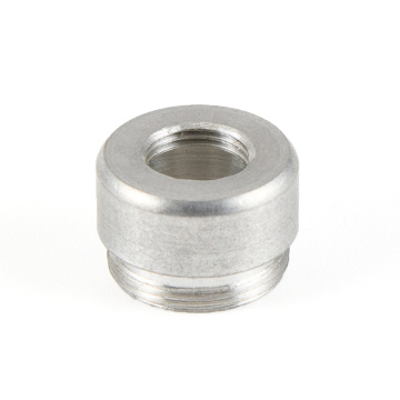 Round Cap Aluminum Alloy Turning Parts With Thread